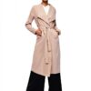 Trench Donna Vila Cinturato Tasca Lunga Sleeve Grigio-4