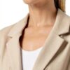 Blazer Bestseller Donna Nero Colletto Risvolto Tasche-1