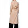 Trench Donna Vila Cinturato Tasca Lunga Sleeve Grigio-2