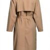 Cappotto Trench Donna Bestseller Collo Bavero Manica Lunga-1