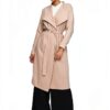 Trench Donna Vila Cinturato Tasca Lunga Sleeve Grigio-1