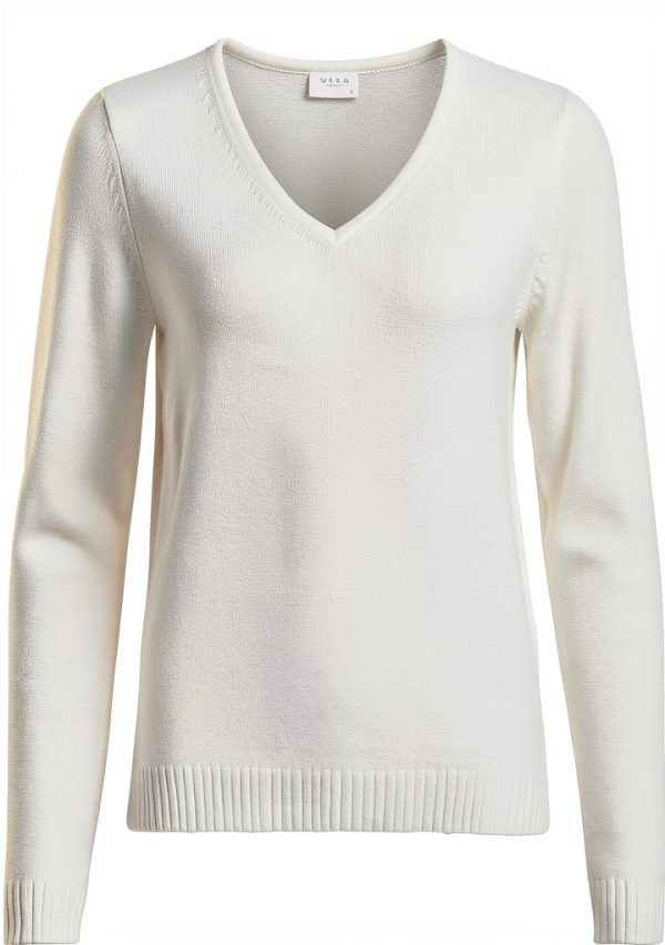 Maglione Vila Donna V-Neck Maglia Caldo Sostenibile
