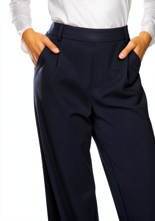 Vila Pantaloni Donna Leggeri Traspiranti Sostenibili-5