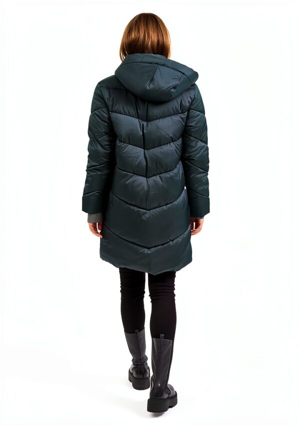 Giacca invernale Bestseller trapuntata con cappuccio Donna-4