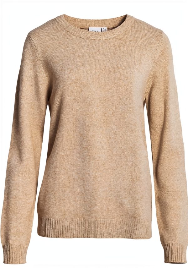 Maglione Vila Donna Maglia Collo Tondo Caldo Sostenibile