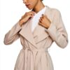 Trench Donna Vila Cinturato Tasca Lunga Sleeve Grigio-5