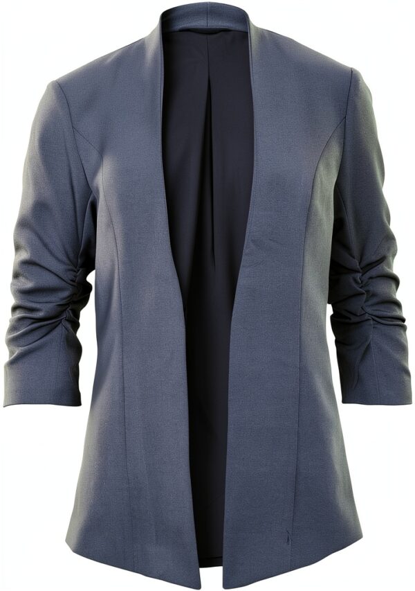 Vila Blazer Donna Maniche 3/4 Poliestere Riciclato Elegante-0