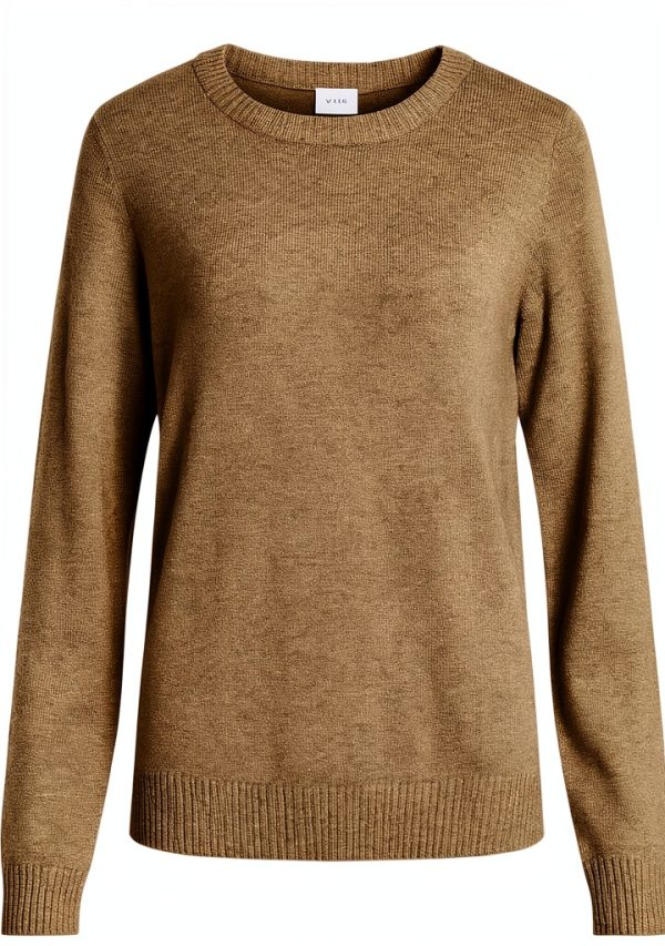 Maglione Vila Donna Maglia Collo Tondo Caldo Sostenibile