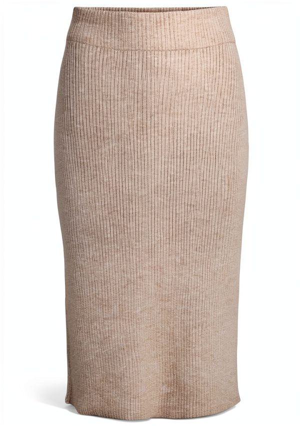 Gonna in maglia Vila Pencil Skirt donna alta coste