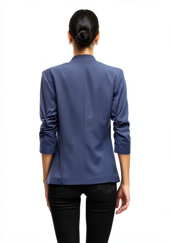 Vila Blazer Donna Maniche 3/4 Poliestere Riciclato Elegante-3