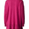 Bestseller Cardigan Donna Oversize Magenta Haze Mélange-3