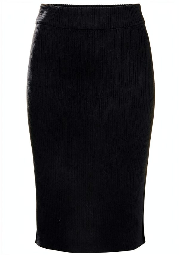 Vila Gonna Matita Maglia Donna Vita Alta Colori Naturali