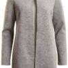 Blazer Vila donna elegante grigio materiali sostenibili-1