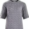 Maglia Donna Lavanda Dolce Cotone Biologico Girocollo-0