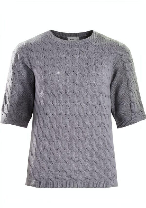 Maglia Donna Lavanda Dolce Cotone Biologico Girocollo-0