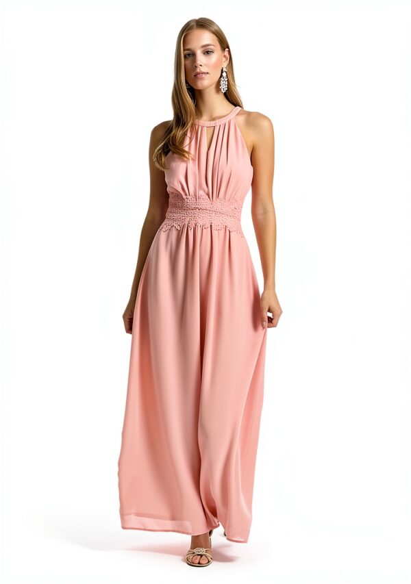 VILA Maxi Dress Senza Maniche Colletto Alto Donna-4