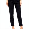Vila Jeans Donna Taglio Dritto Denim Nero Moda-2