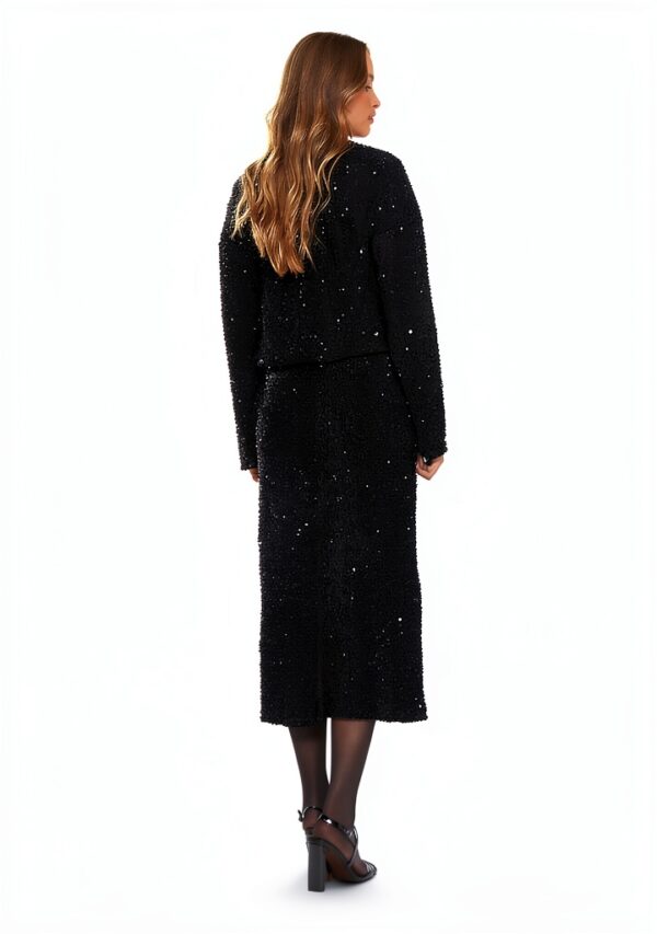 Vila Minigonna Donna Vita Alta Dettaglio Moda Casual-3