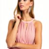 VILA Maxi Dress Senza Maniche Colletto Alto Donna-7