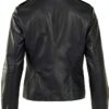 Giacca in ecopelle VILA donna biker cerniera asimmetrica-3