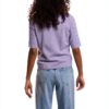 Maglia Donna Lavanda Dolce Cotone Biologico Girocollo-3