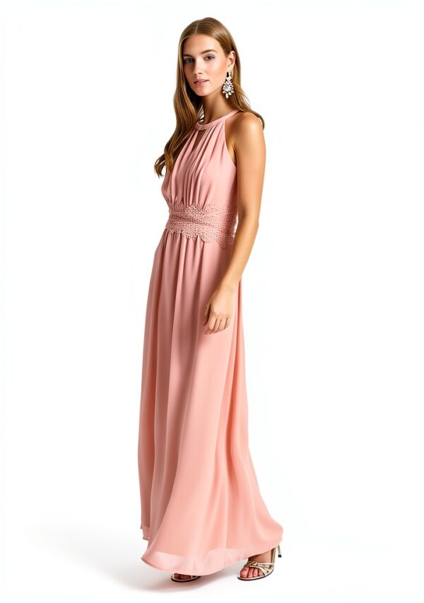 VILA Maxi Dress Senza Maniche Colletto Alto Donna-6