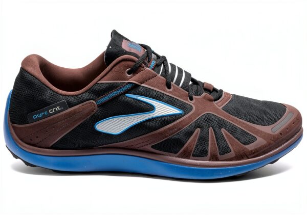 Scarpa Marrone 40.5 EU Donna Sintetica Chiusura Stringata Tacco Piatto-0
