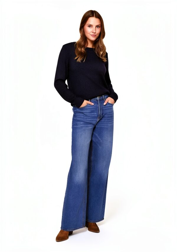 Maglione donna Vila caldo design melange-5