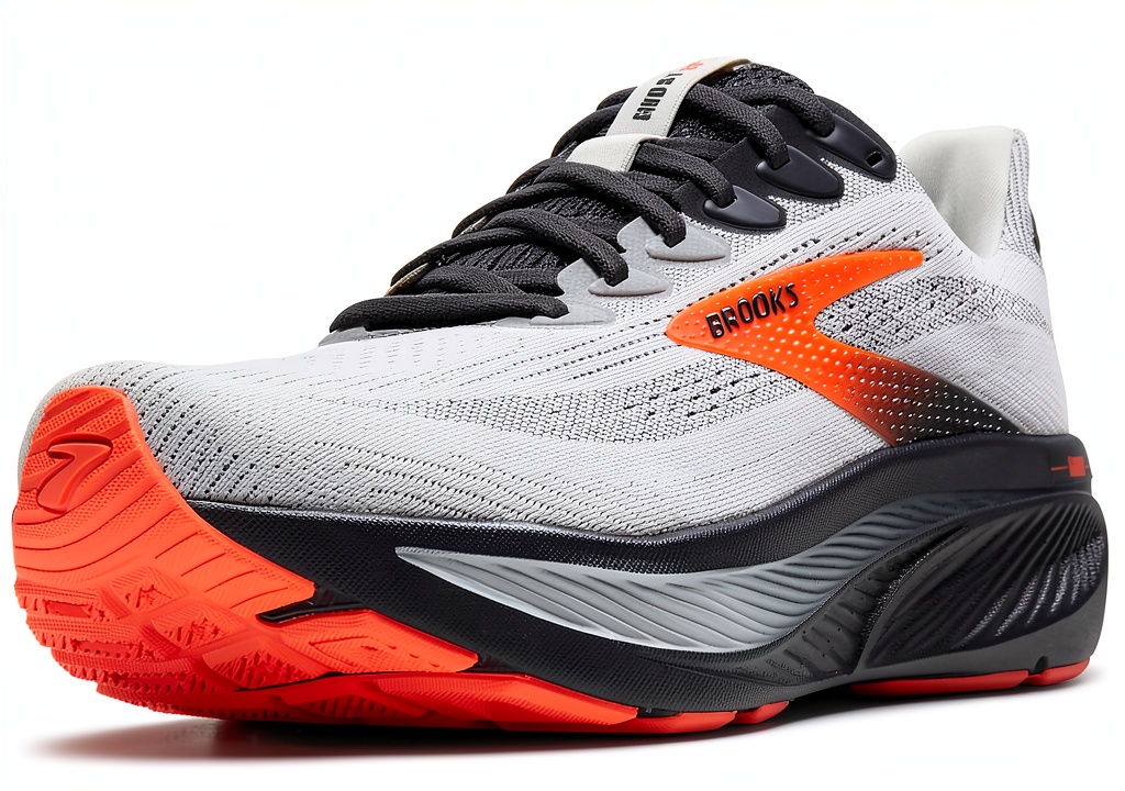 Unboxing and first try of Scarpe da corsa Brooks Ghost 17 Uomo on a park bench