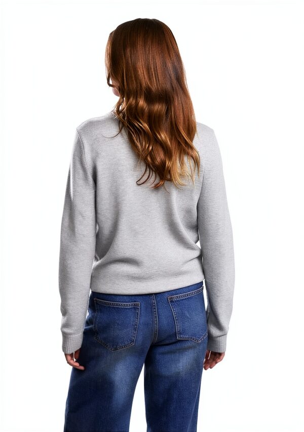 Maglione Vila donna caldo in melange blu XS-3