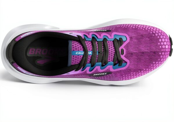 Scarpa da running Brooks Purple Violet Navy con BioMoGo e stabilità-3