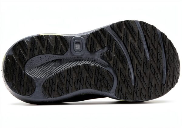 Scarpe da corsa Brooks modello 110438-033 Nero Ebano Nuovo Giallo-5