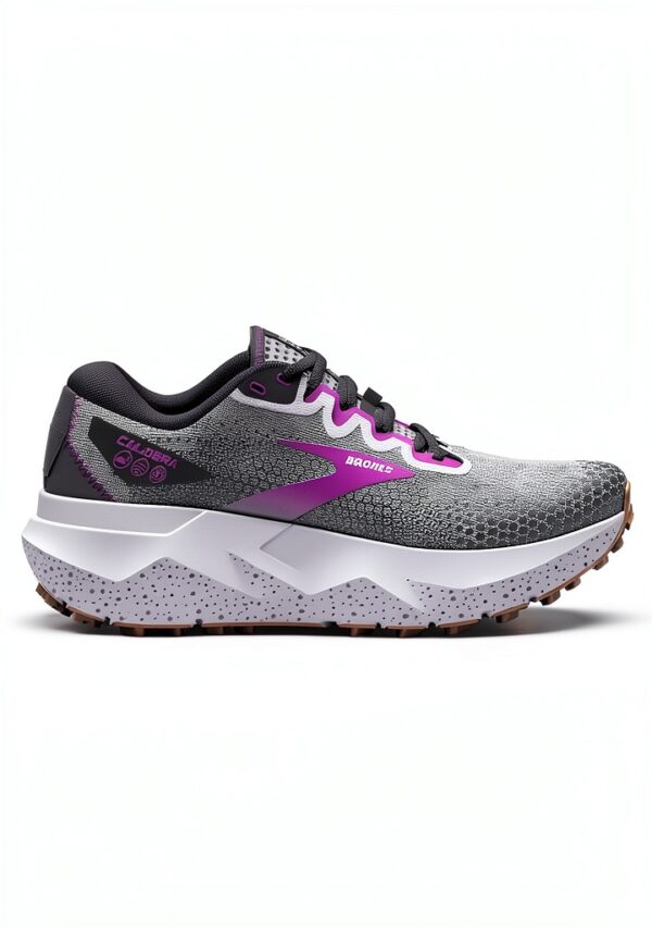 Brooks Caldera 6 Donna Scarpe da Corsa Trail Purple Violet Navy 44.5-2