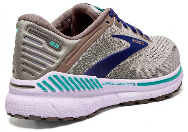 Scarpe da corsa Brooks Lega Blu Verde 1103661D020 suola gomma maglia-4
