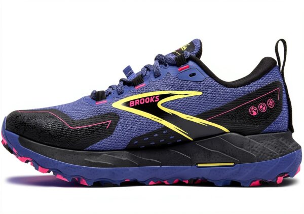 Scarpe Trail Running Donna Brooks Grigio Blu Nero Rosa 120415-464-4