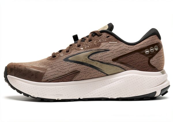 Brooks Scarpe Trail Running Uomo London Fog Falcon Ebony 42.5 EU-4