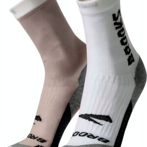 Calze Ghost Crew Brooks Unisex – Comfort Premium con Supporto Arco-0