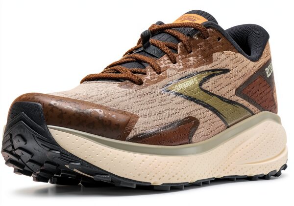 Brooks Scarpe Trail Running Uomo London Fog Falcon Ebony 42.5 EU-0