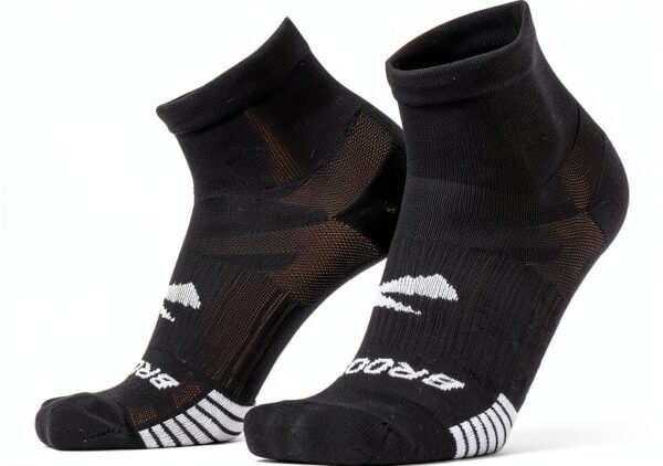 Brooks Calze da corsa uomo Nero 35-30 con ammortizzazione e supporto-0
