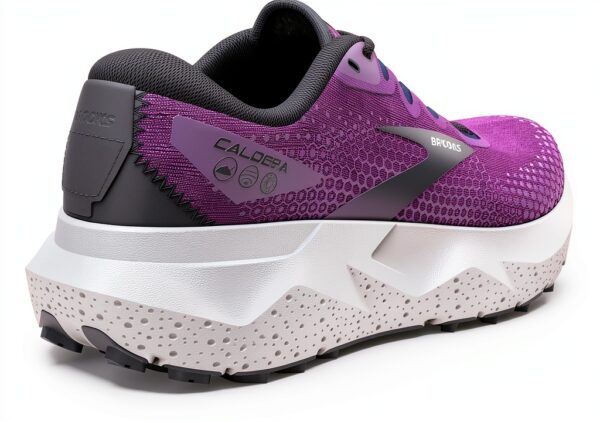 Scarpa da running Brooks Purple Violet Navy con BioMoGo e stabilità-2