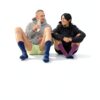 Calzini da corsa Rahhint Pro CoolMax compressione 15-20 mmHg unisex-5