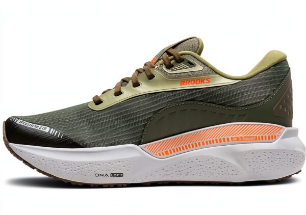 Scarpe da corsa uomo Brooks Nero Ebano Nuovo Giallo 45 EU-2