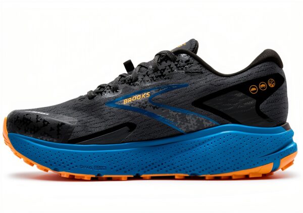 Brooks Scarpe Trail Running Uomo Cittadella Ebano Lime 42 EU-4