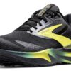Scarpe da corsa Brooks modello 110438-033 Nero Ebano Nuovo Giallo-0