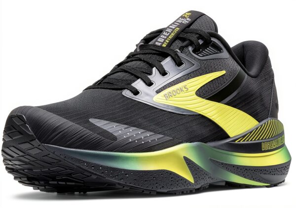 Scarpe da corsa Brooks modello 110438-033 Nero Ebano Nuovo Giallo-0
