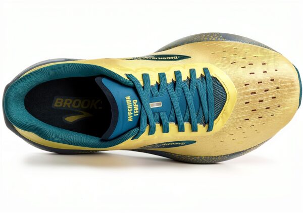 Brooks Scarpe da corsa Uomo Verde Kayaking Dusty Blue Sintetico Gomma-4