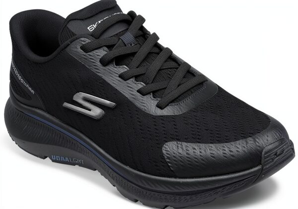 Skechers Go Run Consistent 2.0 Scarpe da Ginnastica Uomo Nero Tessuto-0