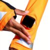 Brooks Run Visible 1/2 Zip 2.0 Maglia Lunga Donna Ecru/Fluoro Flash-3