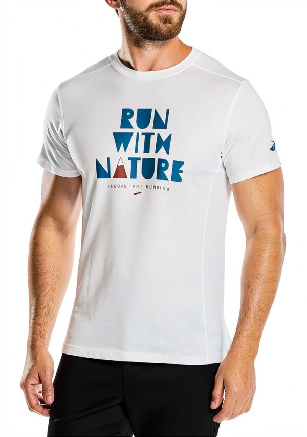 Brooks Distance Short Sleeve 2.0 T-Shirt Uomo, Asciugatura Rapida, Fit-2