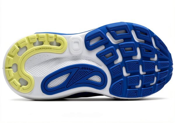 Brooks Adrenaline GTS 24 Scarpe da Corsa Uomo Cobalt/Neo Yellow 44,5-5